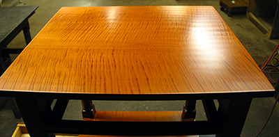 The top after refinishing.