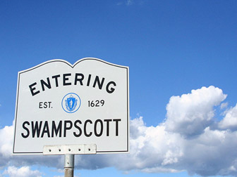 Entering Swampscott, MA