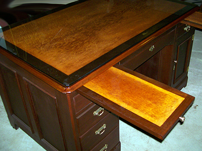 A top view of a restored family heirloom. A top view of a restored family heirloom.